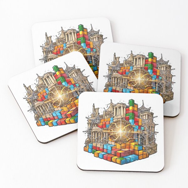 Item preview, Rome Relic Blocks Web Travel, Aestetic, Trendy,Reloaded, Viral Drop 2025 designed and sold by Imaginarium of Chaos falcon88 .