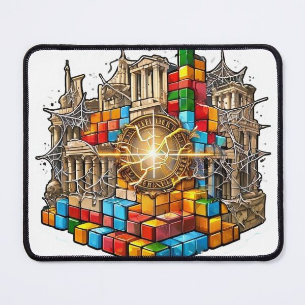 Item preview, Rome Relic Blocks Web Travel, Aestetic, Trendy,Reloaded, Viral Drop 2025 designed and sold by Imaginarium of Chaos falcon88 .