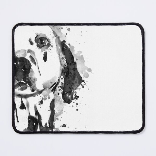 Item preview, Dalmatian Face – Black and White Watercolor designed and sold by caracatita75.