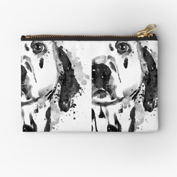 Item preview, Dalmatian Face – Black and White Watercolor designed and sold by caracatita75.