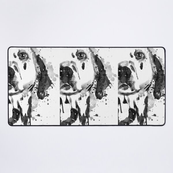 Item preview, Dalmatian Face – Black and White Watercolor designed and sold by caracatita75.