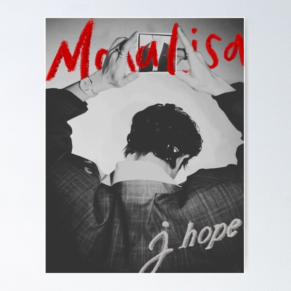 Item preview, J-hope Mona Lisa Single inspired Design designed and sold by Mooncreates7.