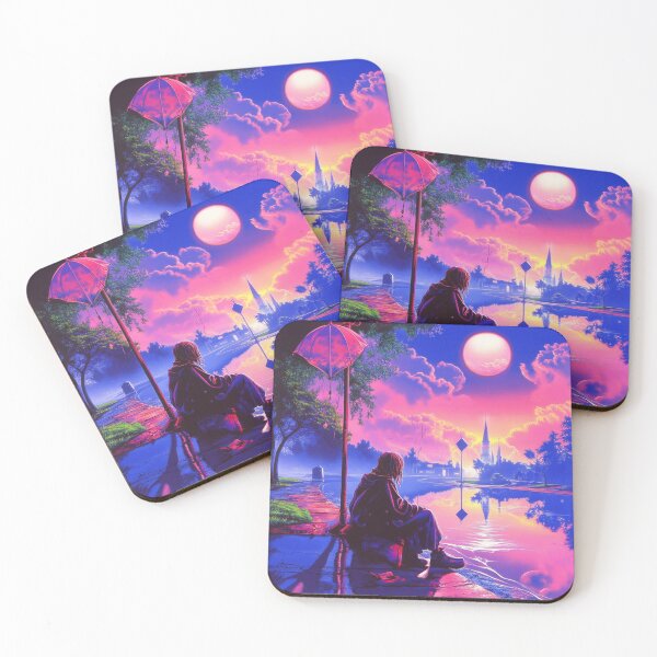 Item preview, Surreal Sad Nostalgic Lofi Anime Boy  designed and sold by V-Fantasy.