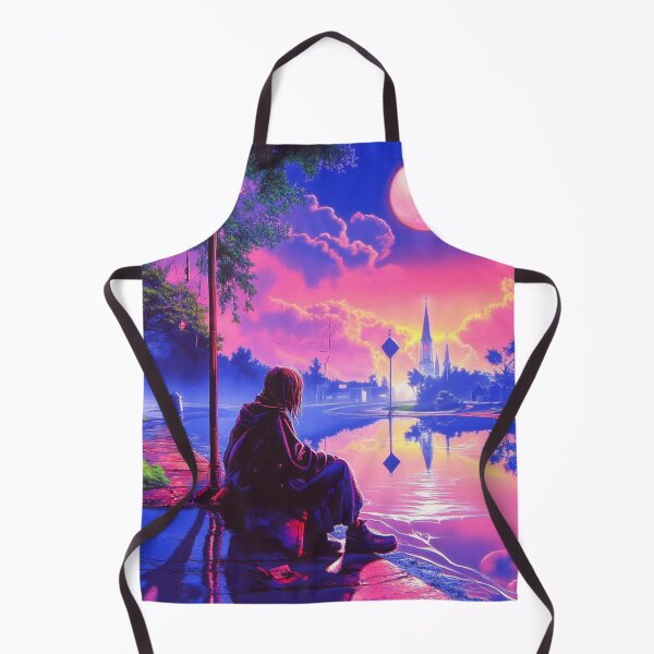 Item preview, Surreal Sad Nostalgic Lofi Anime Boy  designed and sold by V-Fantasy.