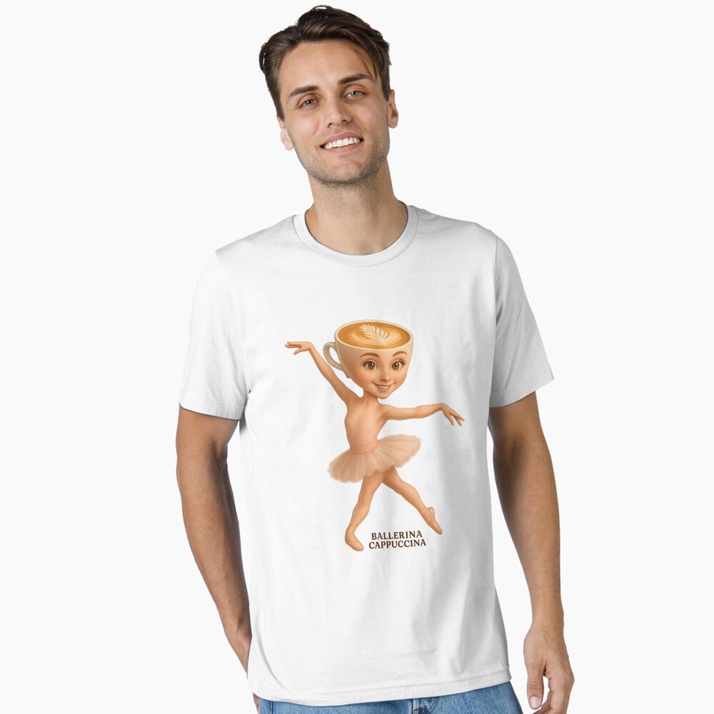 ballerina cappuccina tiktok anomaly meme trends Photographic Print