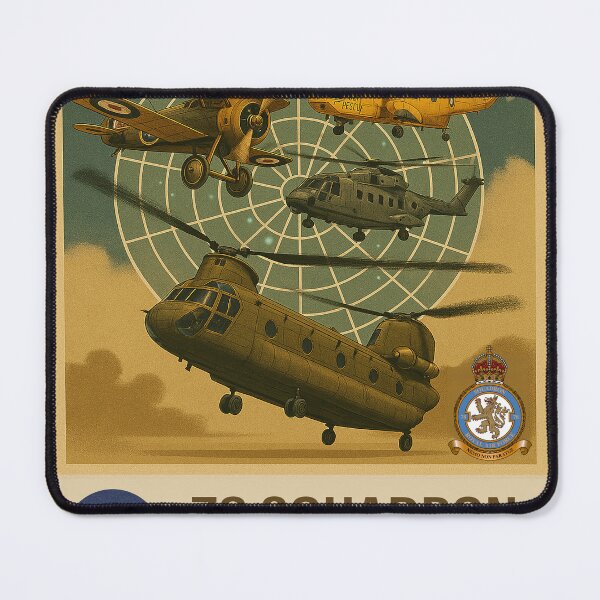 Item preview, 78 Squadron RAF Vintage Poster designed and sold by Airpower Art.