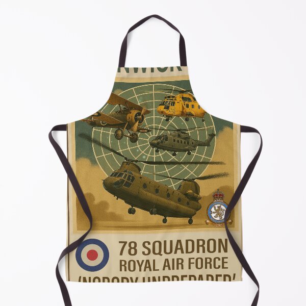 Item preview, 78 Squadron RAF Vintage Poster designed and sold by Airpower Art.