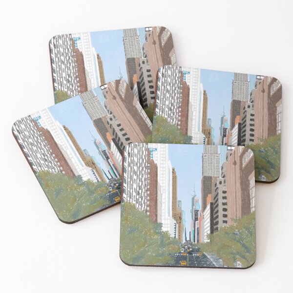 Item preview, New York City digital sketch  designed and sold by CaitlynsPaper.