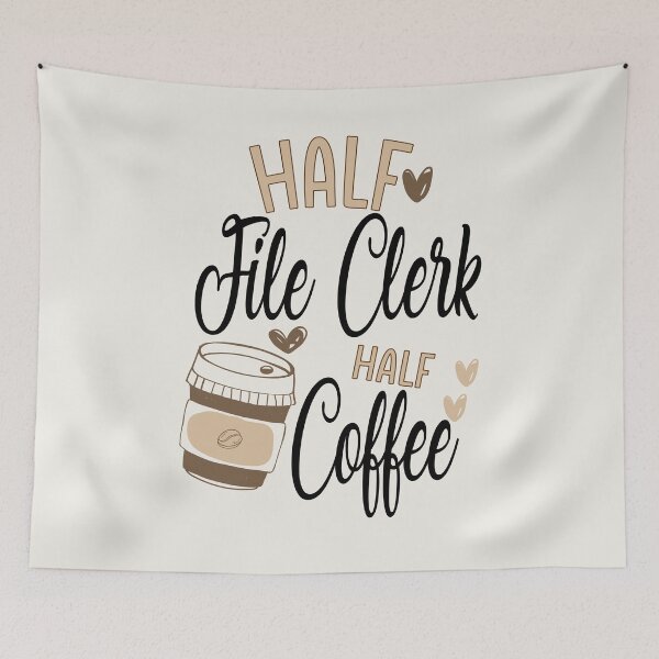 Item preview, Funny File Clerk Coffee Awesome And Cool designed and sold by LifeGoods103.