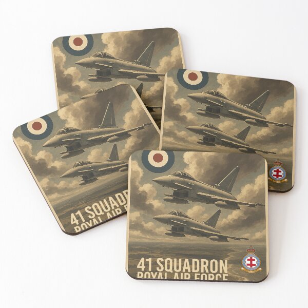Item preview, 41 Squadron RAF Vintage Poster designed and sold by Airpower Art.