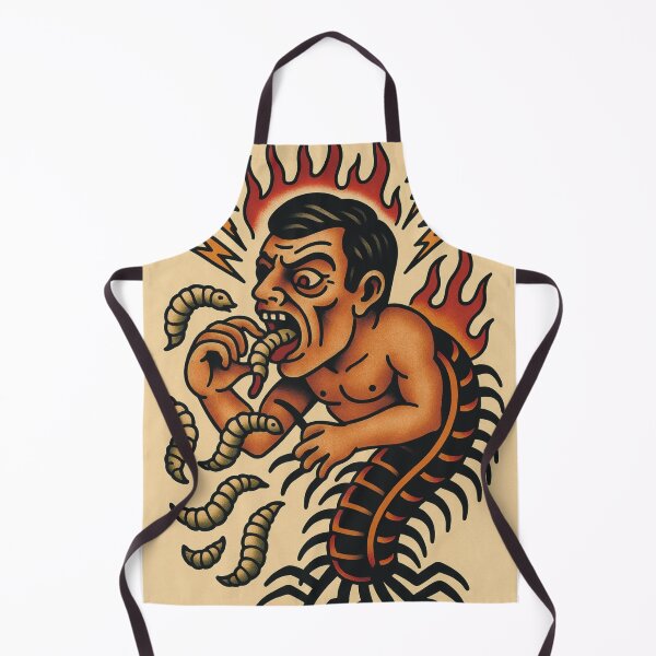 Item preview, Centipede man swallows fly larvae designed and sold by Marius Andrulevičius.