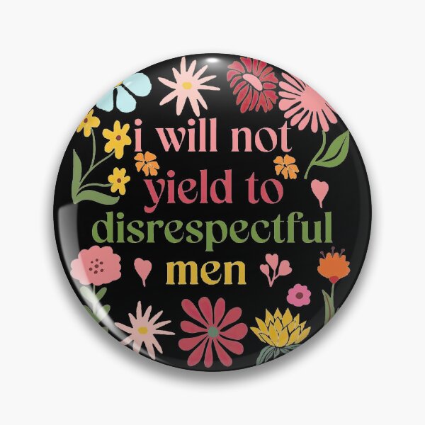 Item preview, AOC, I will not yield to disrespectful men, women empowerment, gender equality, inspiring women, feminism designed and sold by deristageagadir.