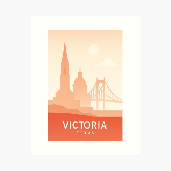 Item preview, Victoria Texas Travel  designed and sold by Thistle-TShop.