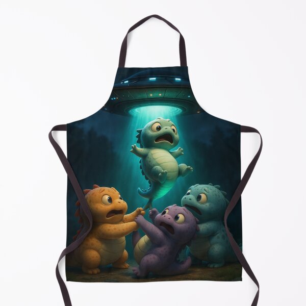Item preview, “UFO Abduction of the Chubby Little Naga” designed and sold by SommanasShop.