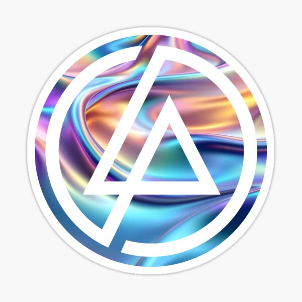 Item preview, Linkin Park Logo - Classic Old Skool  - Chrome V designed and sold by SentientGallery.