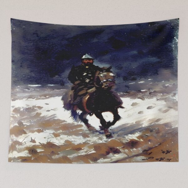 Item preview, Cuirassier: Portrait of a French Cavalry Soldier designed and sold by artdesignsnow.