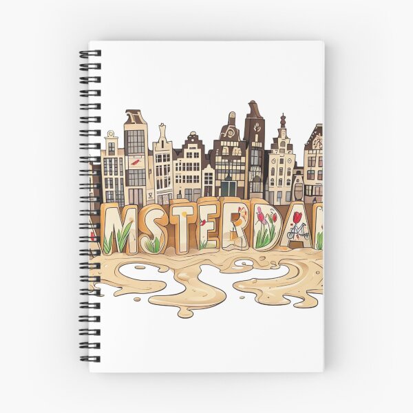 Item preview, AMSTERDAM Gouda Maze Town Travel, Aestetic, Trendy,Reloaded, Viral Drop 2025 designed and sold by Imaginarium of Chaos falcon88 .