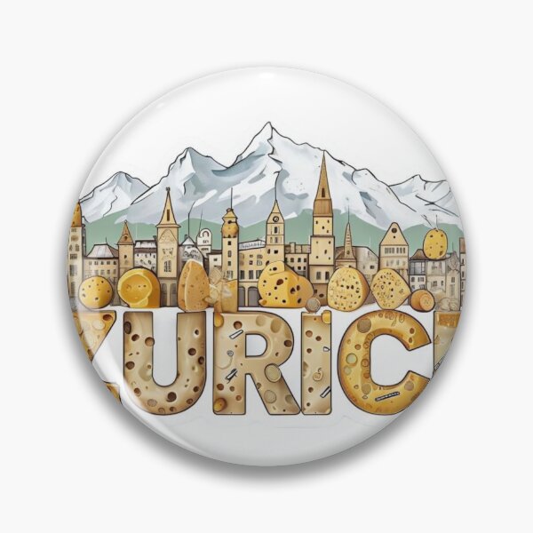 Item preview, ZURICH Alpine Cheese Fortress Travel, Aestetic, Trendy,Reloaded, Viral Drop 2025 designed and sold by Imaginarium of Chaos falcon88 .