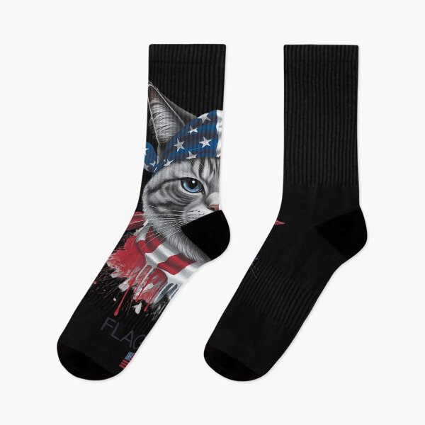 Item preview, Patriotic Cat Lover Flag Day USA designed and sold by splindoershop.