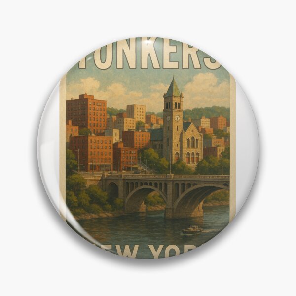 Item preview, Yonkers New York Riverfront View designed and sold by Places On Earth.