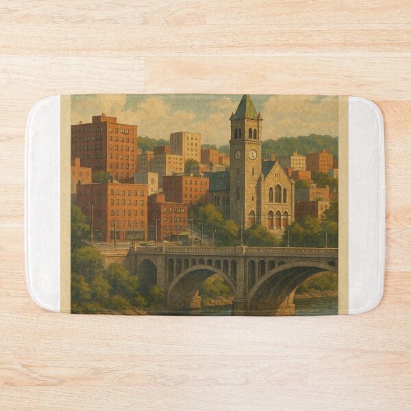 Item preview, Yonkers New York Riverfront View designed and sold by Places On Earth.