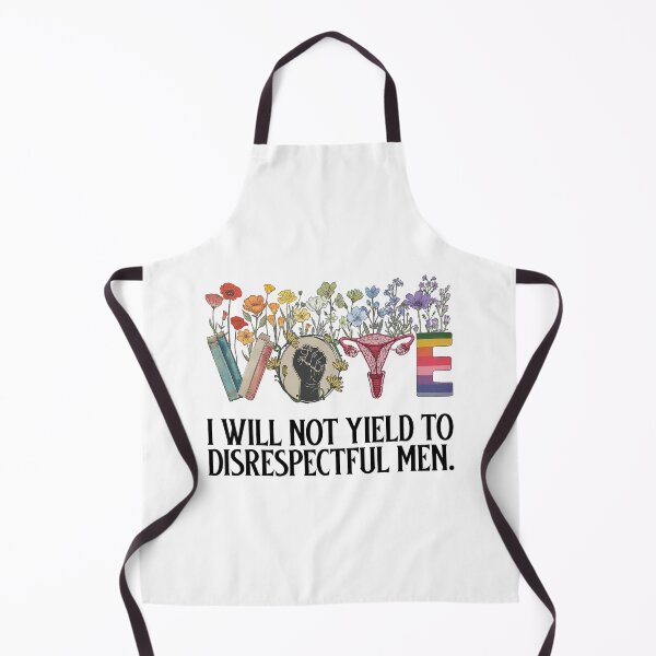 Item preview, I Will Not Yield to Disrespectful Men Floral, Feminist, Pro-American Rights designed and sold by deristageagadir.