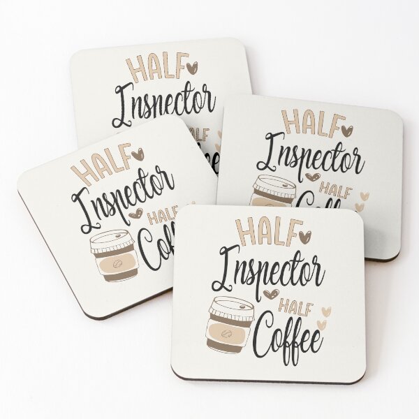 Item preview, Funny Inspector Coffee Awesome And Cool designed and sold by LifeGoods103.