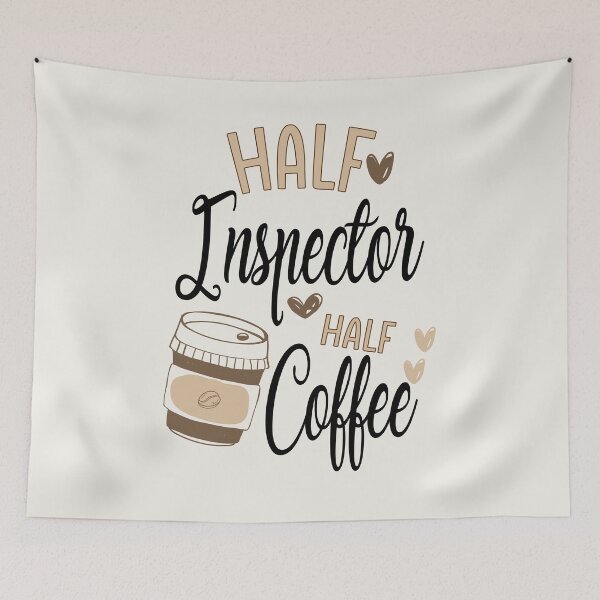Item preview, Funny Inspector Coffee Awesome And Cool designed and sold by LifeGoods103.