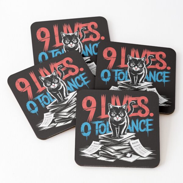 Item preview, I Will Not Yield To Disrespectful Men – 9 Lives 0 Tolerance Cat Shirt designed and sold by Slavicsoul.