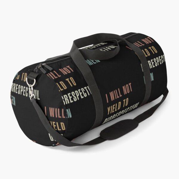 Item preview, I Will Not Yield To Disrespectful Men, Feminist, Anti-Republican, Protest, Pro-American Rights designed and sold by deristageagadir.