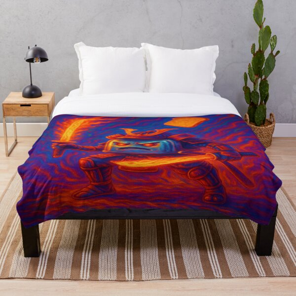 Artikelvorschau, Toaster Samurai | Psychedelic Warrior Wall Art entworfen und verkauft von buzzprints1234.