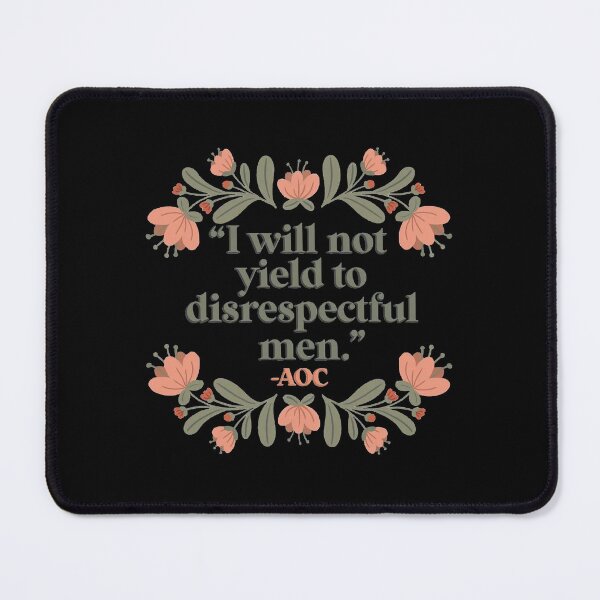 Item preview, I will not yield to disrespectful men, women empowerment, gender equality, inspiring women, feminism designed and sold by deristageagadir.