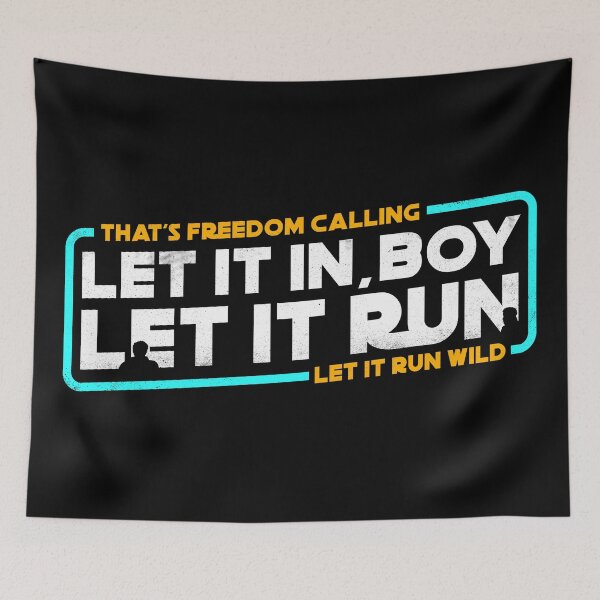 Item preview, Let it run - we are the fuel - andor s2 retro designed and sold by therocketman.