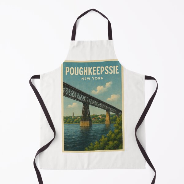 Item preview, Poughkeepsie Hudson River Rail Bridge designed and sold by Places On Earth.