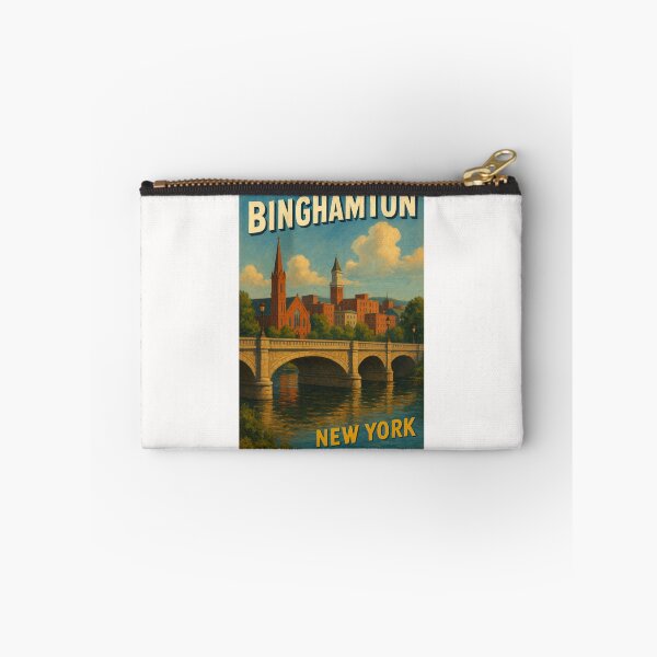 Item preview, Binghamton New York Historic Downtown View designed and sold by Places On Earth.