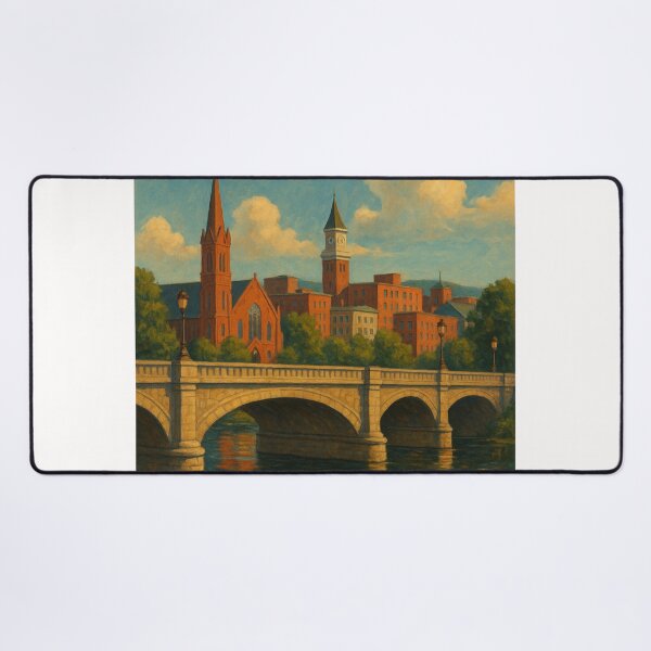 Item preview, Binghamton New York Historic Downtown View designed and sold by Places On Earth.