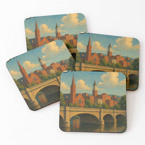 Item preview, Binghamton New York Historic Downtown View designed and sold by Places On Earth.