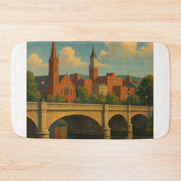 Item preview, Binghamton New York Historic Downtown View designed and sold by Places On Earth.