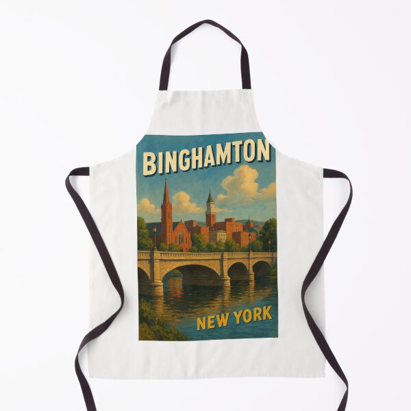 Item preview, Binghamton New York Historic Downtown View designed and sold by Places On Earth.
