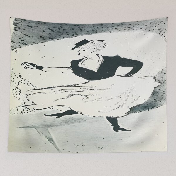 Item preview, Edmée Lescot as a Spanish Dancer: A Theatrical Portrait designed and sold by artdesignsnow.