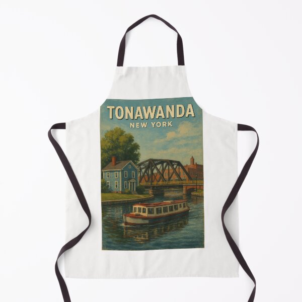 Item preview, Tonawanda New York Erie Canal View designed and sold by Places On Earth.