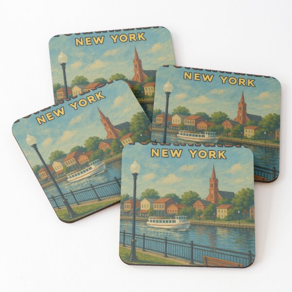 Item preview, Tonawanda New York Riverside Church View designed and sold by Places On Earth.