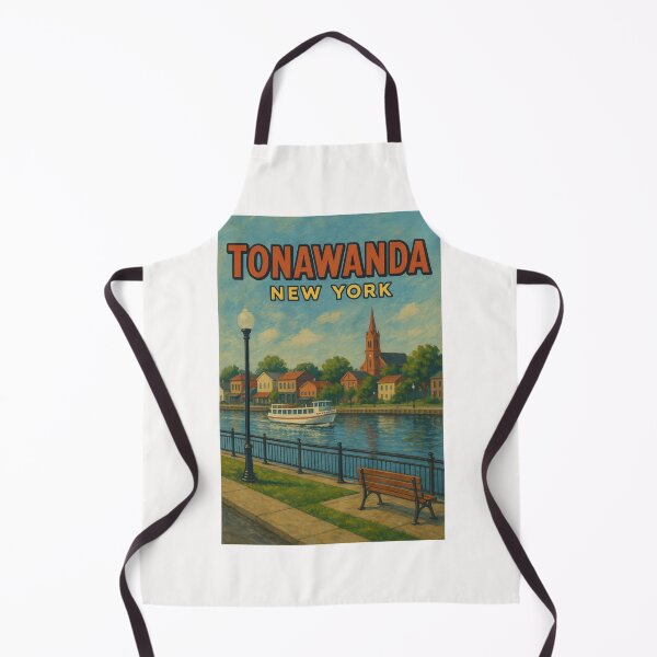 Item preview, Tonawanda New York Riverside Church View designed and sold by Places On Earth.