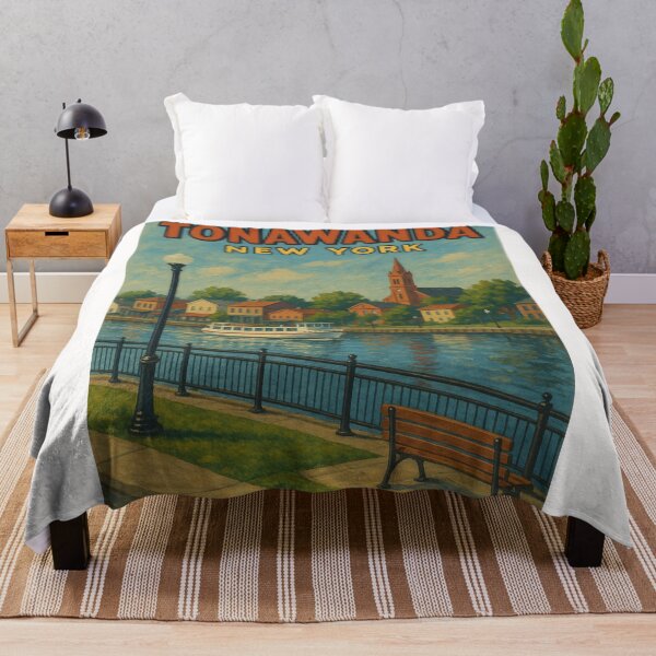 Item preview, Tonawanda New York Riverside Church View designed and sold by Places On Earth.
