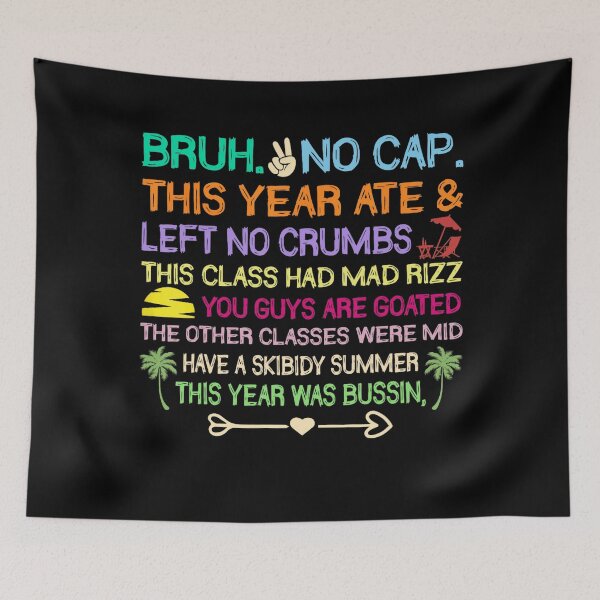 Item preview, Last Days Of School Gen A Slang Teachers It Is Summer Break designed and sold by Filek-mable.