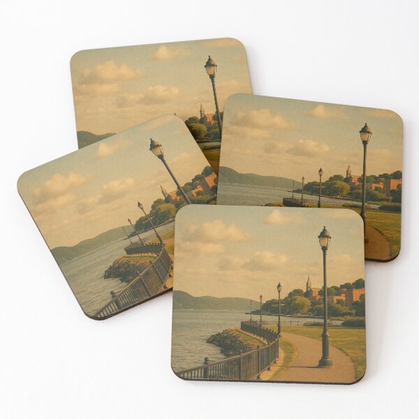 Item preview, Ossining Hudson River Promenade View designed and sold by Places On Earth.