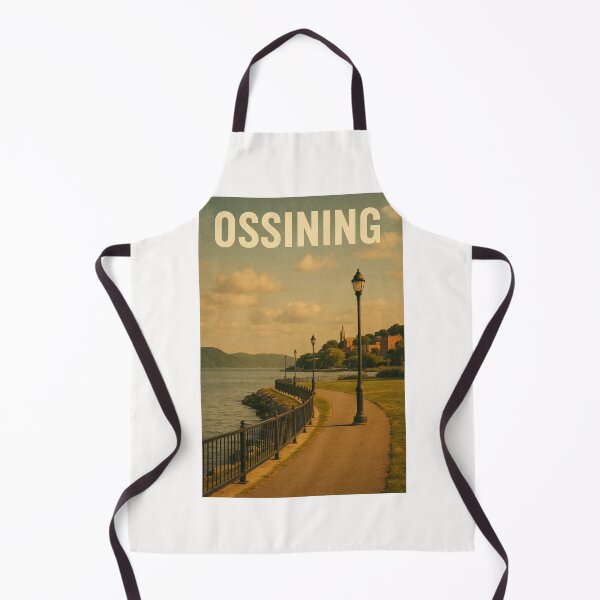 Item preview, Ossining Hudson River Promenade View designed and sold by Places On Earth.
