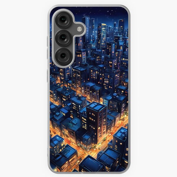 Item preview, a night-time city designed and sold by leesonho.