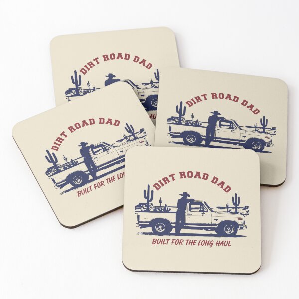 Item preview, Dirt Road Dad Built For The Long Haul designed and sold by FlashCraft Design.