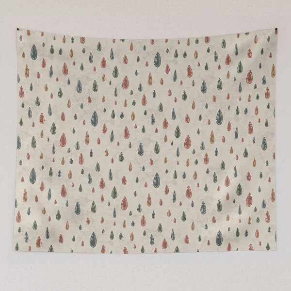 Item preview, Embrace the beauty of the season with this unique hand-drawn leaf pattern. Its earthy palette and organic forms create a calming, versatile design for countless applications designed and sold by NelenaArt.